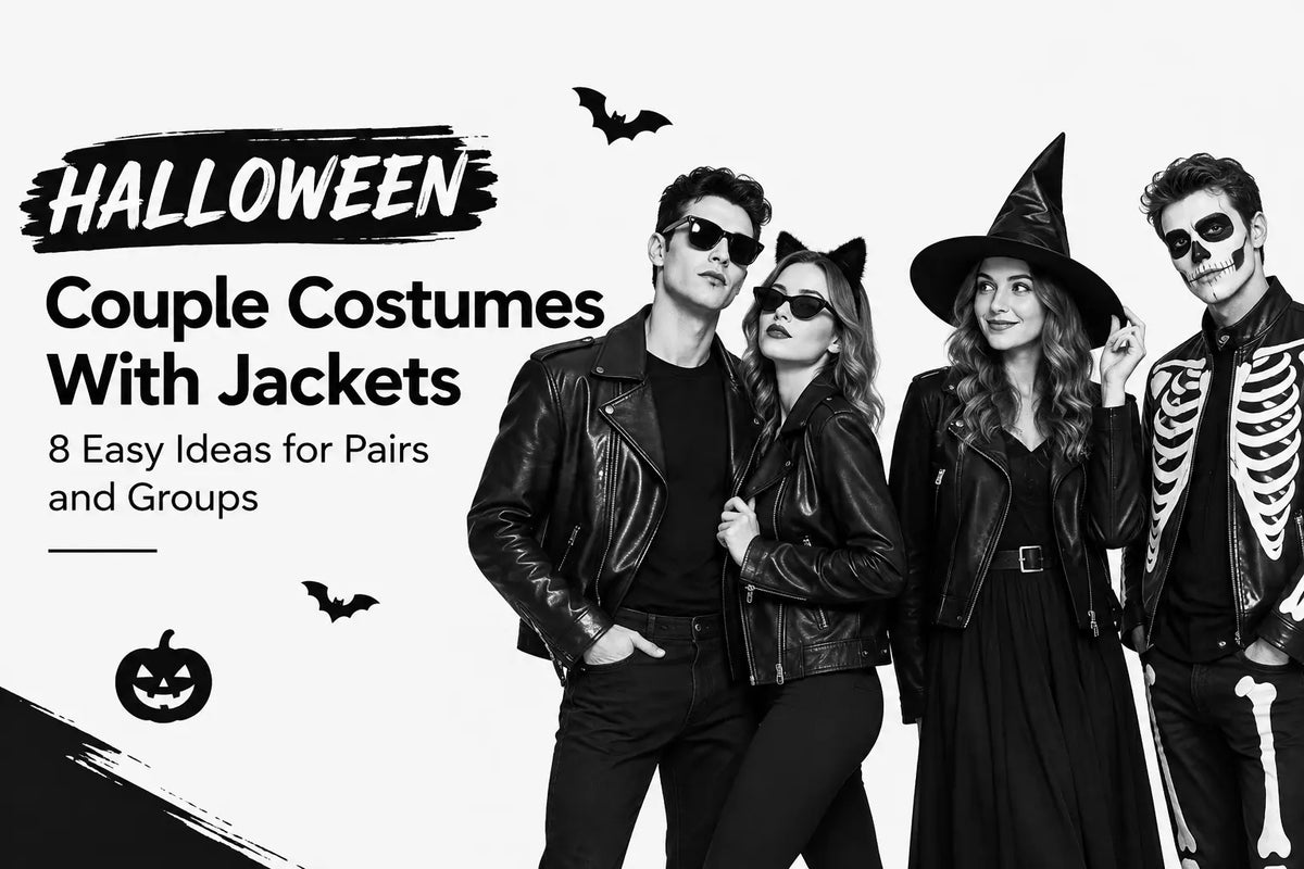Halloween Couple Costumes With Jackets: 8 Easy Ideas for Pairs and Groups