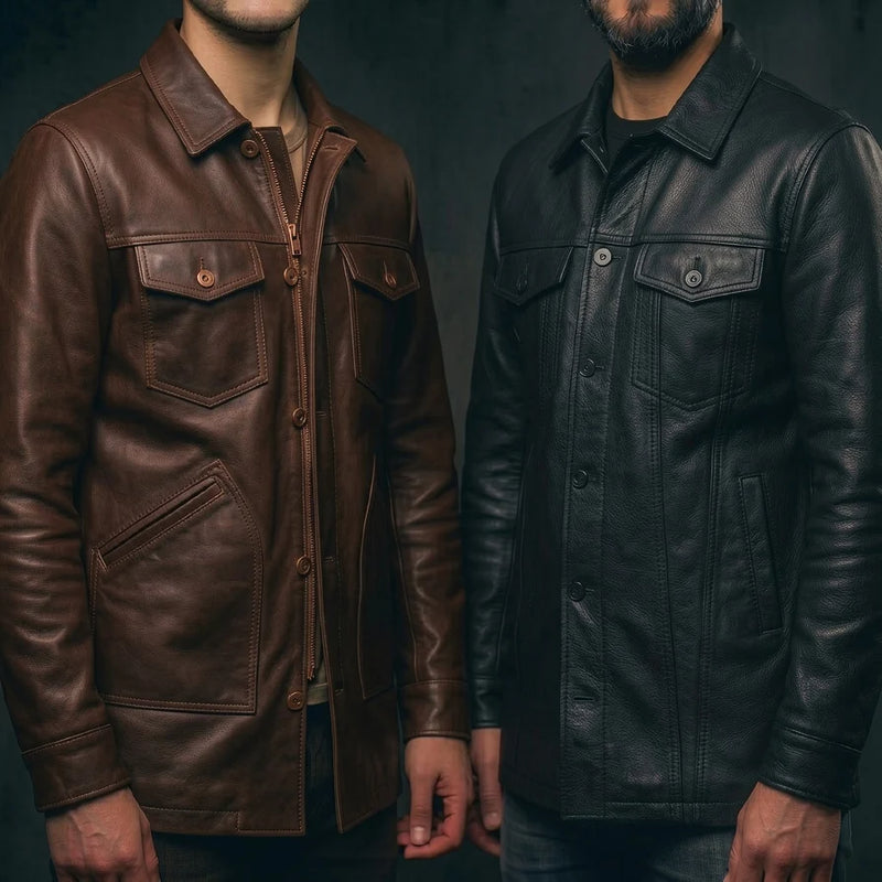 Men's Leather Coats
