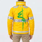 Yellow Cyberpunk 2077 Edgerunners David Martinez Yellow Jacket stand-up collar