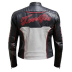 Fair Play Black Mr Terrific Leather Jacket Men