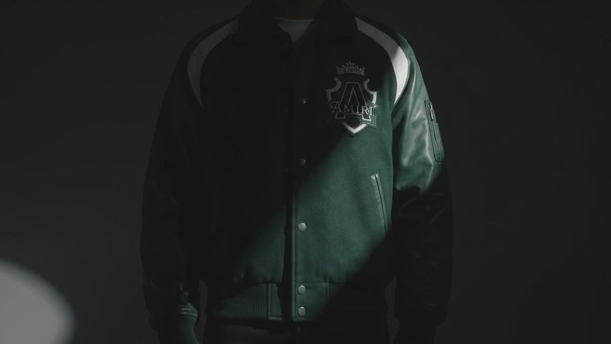 Green Lantern Varsity Jacket John Stewart Inspired Leather Jacket 2026