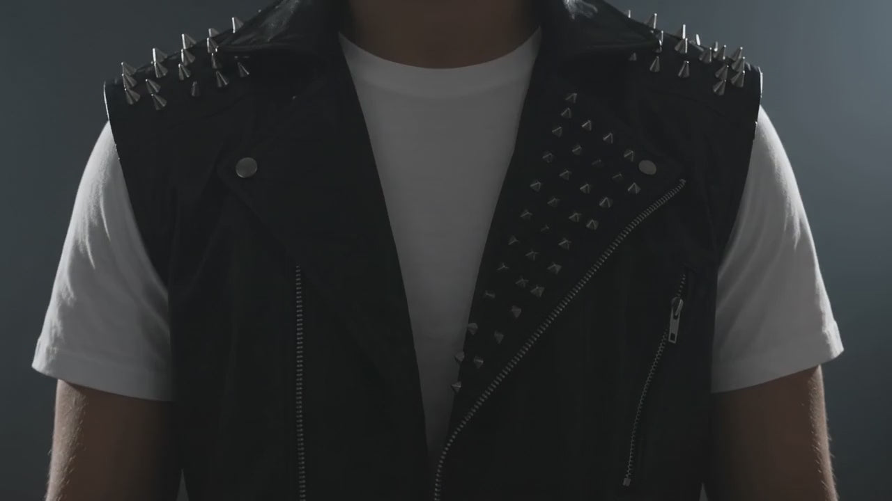 Leather vest video