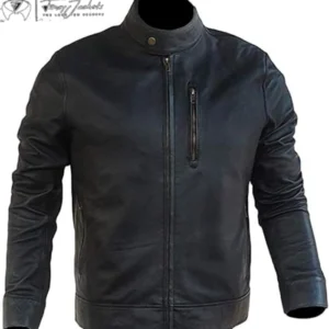 Jack Reacher Tom Cruise Black Leather Jacket