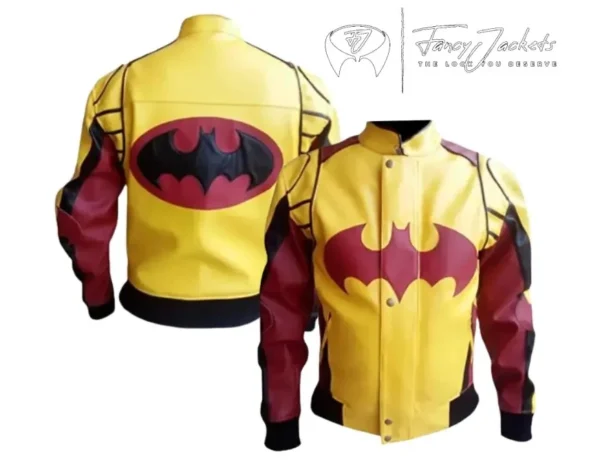 Batman Yellow And Red Jacket