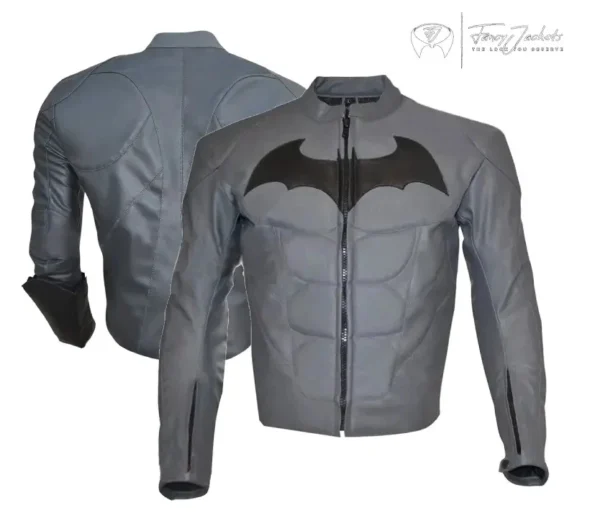 batman arkham knight grey jacket
